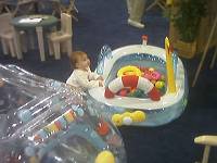  At the boat show.